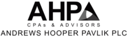 Logo for AHP CPAs and Advisors a partner of The Arc of Bay County