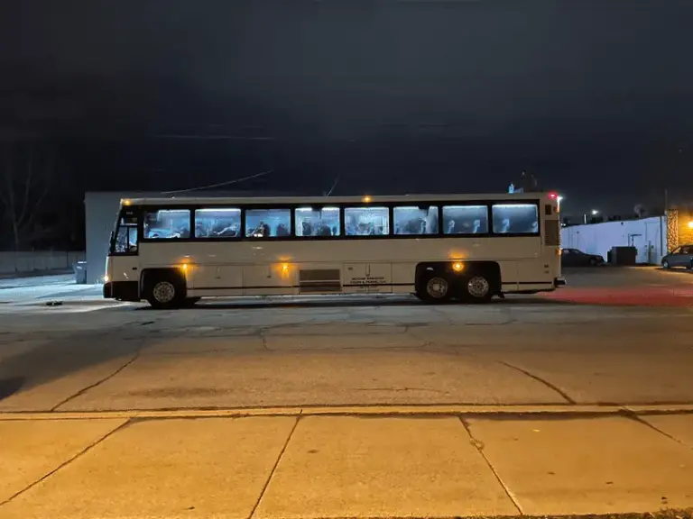 The Beyond Horizon's Charter Bus graciously provided for our 2023 holiday party.