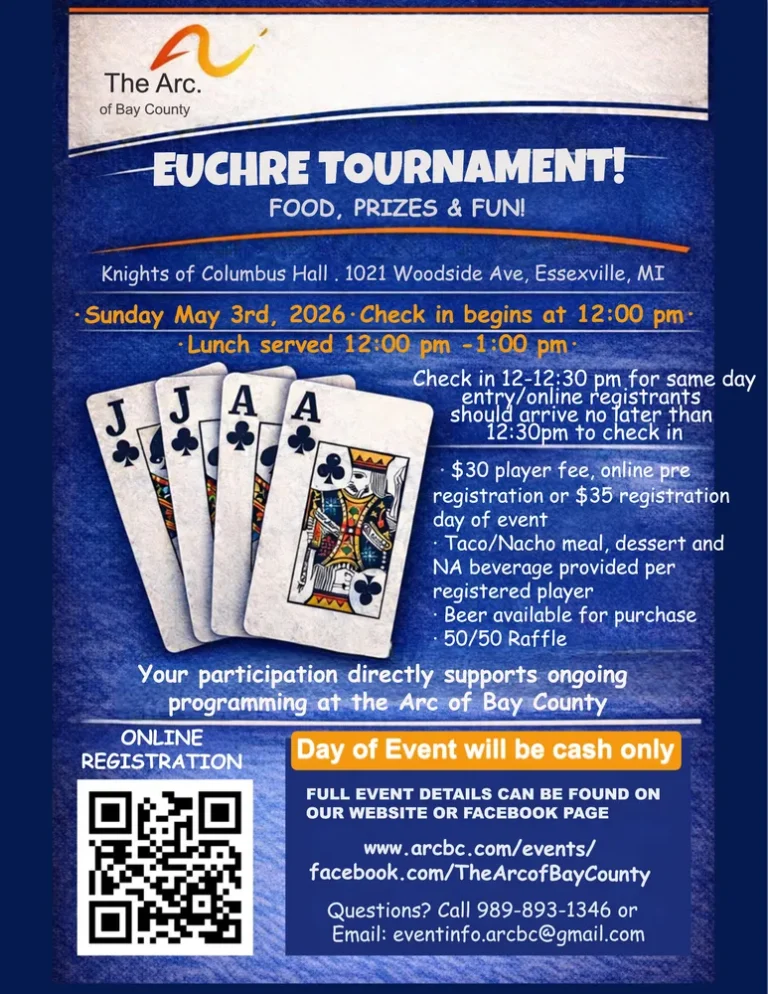 Arc of Bay County Euchre Tournament