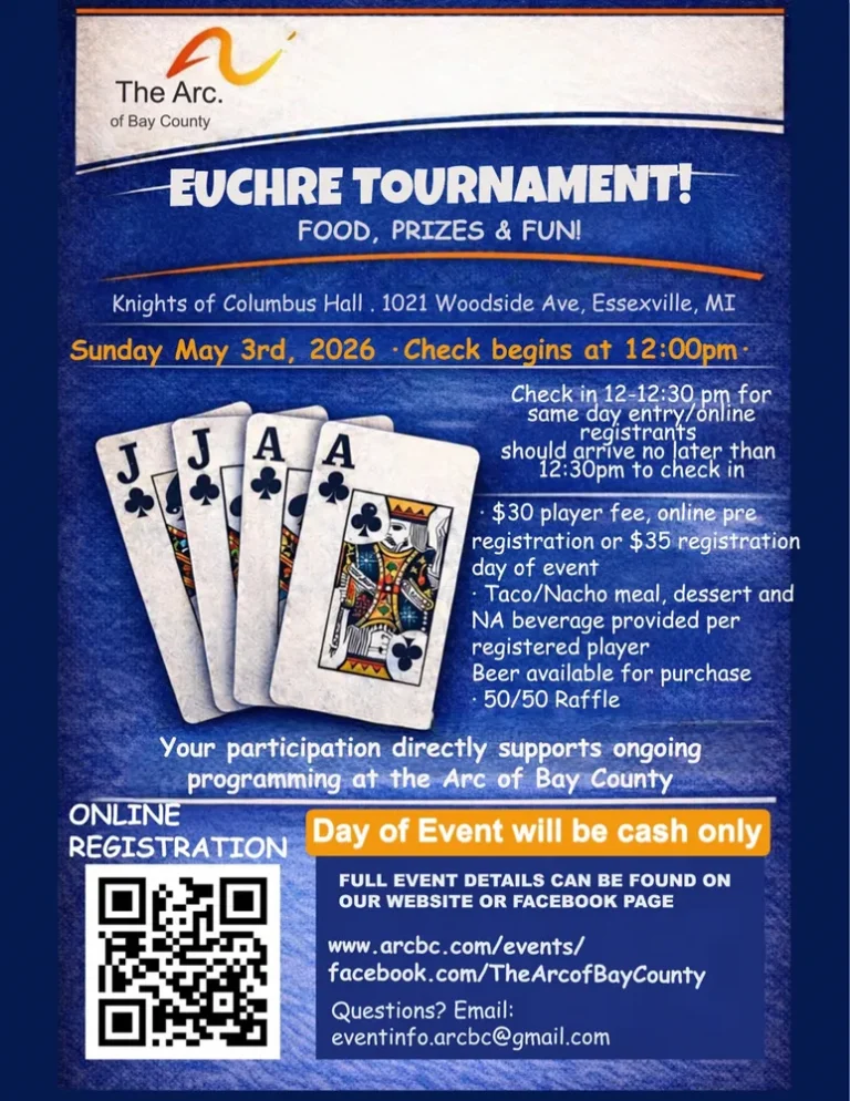 Arc of Bay County Euchre Tournament